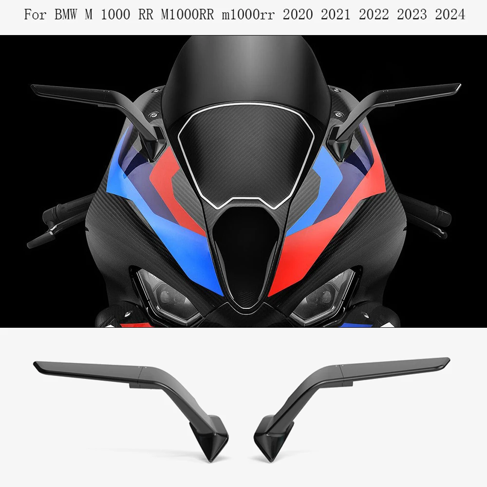 

2024 M1000RR Новое зеркало заднего вида для мотоцикла, зеркало заднего вида для BMW M1000 RR M1000rr 2020 2021 2022 2023 2024, зеркало заднего вида с ЧПУ