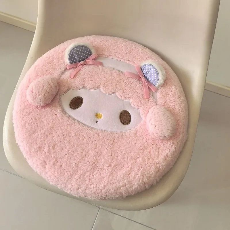 Sanrio My MelodyMemory Foam Seat Cushion Sweet Piano Sitting Cushion Back Cushion Chair Floor Home Decor Washable Non-slip Girl