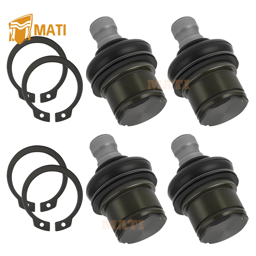 

M MATI 4x Upper + Lower Ball Joint Set for Arctic Cat 250 300 350 366 375 400 425 450 500 550 570 650 700 1000 Wildcat 1000