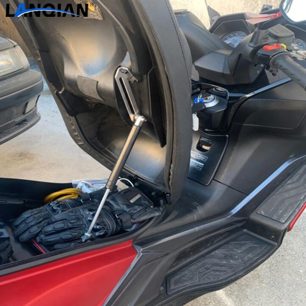 

Motorcycle Seat Stopper Track Parts Open Angle Increases Bracket For KYMCO XCITING 250 300 Xciting R250Fi Downtown 300i/350i