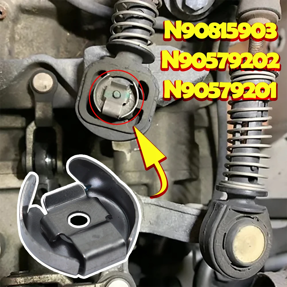 

Bowden Gear Selector Wiring For VW Skoda Seat Audi Cable Connector Shift Linkage End Lock Washer Steel Retaining Clip N90579201
