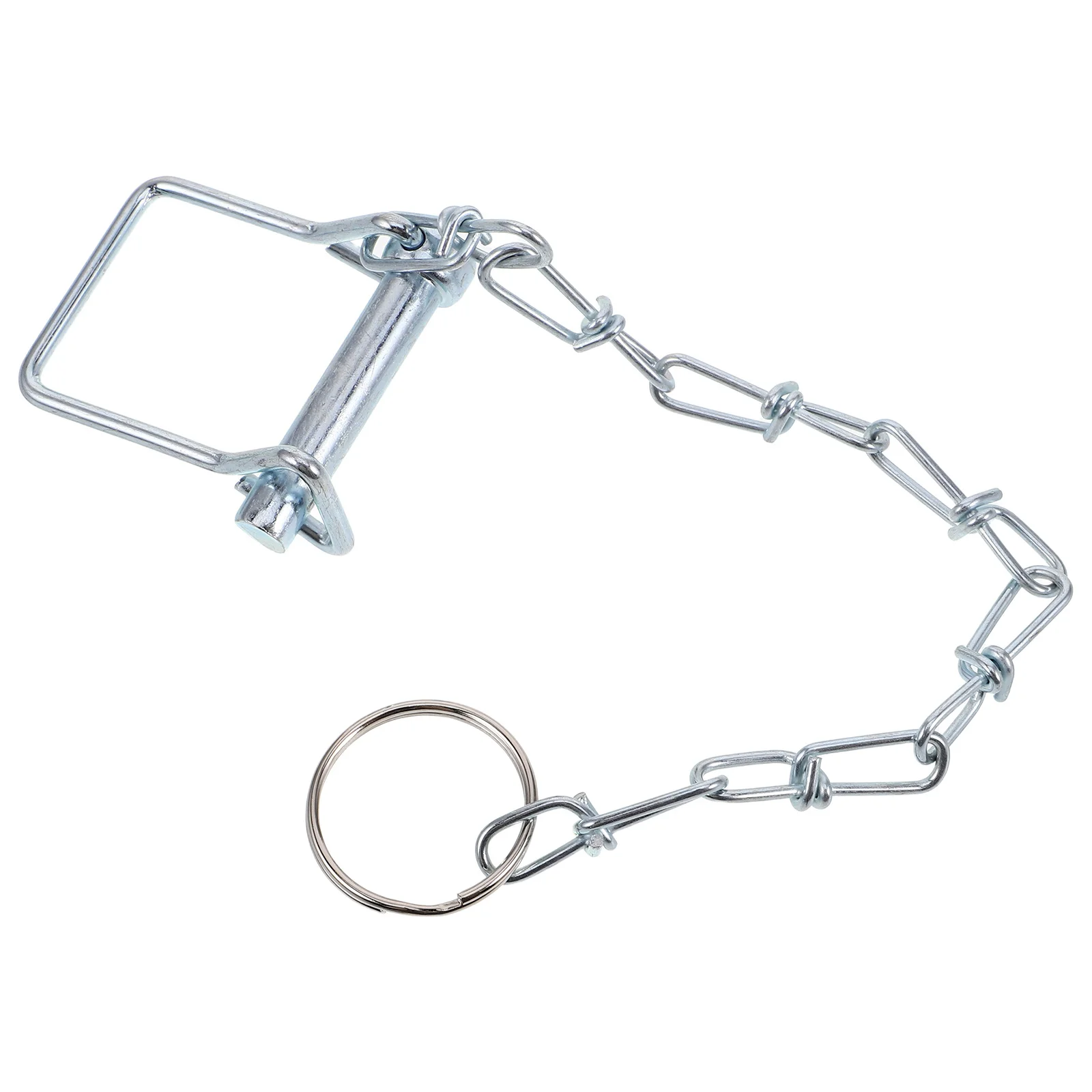 

Steel Galvanized Heavy Duty Trailer Coupler Safety Pin Chain Secure Hitch Lock Trailer Connector Lock Pin for Towing