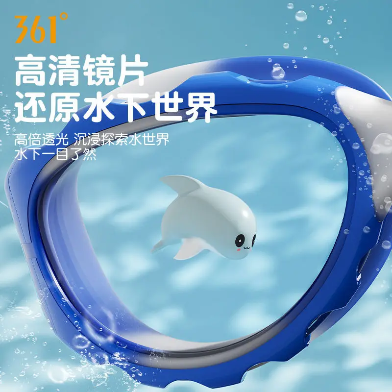 361 نظارات سباحة مقاومة للماء ومضادة للضباب عالية الوضوح للأولاد معدات غوص احترافية للصيف نظارات سباحة للفتيات #3