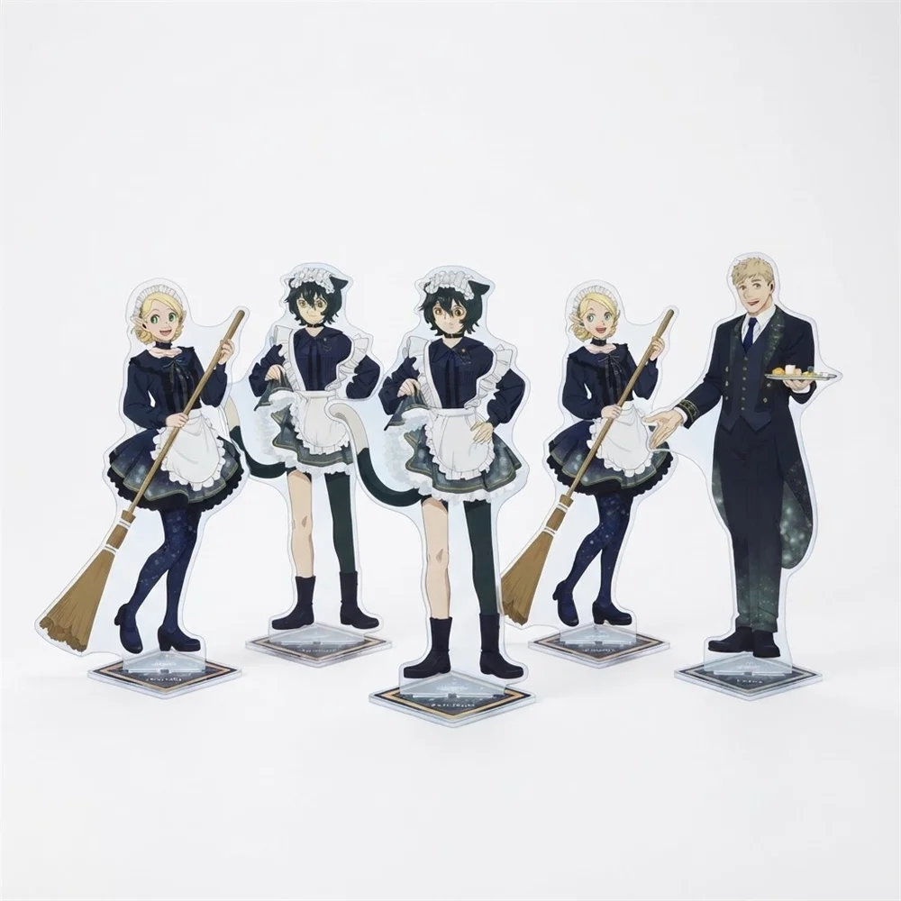 15CM Anime Acrylic Keychain Stand Cosplay Characters Ornament Accessories Delicious in Dungeon Goods Christmas Gifts