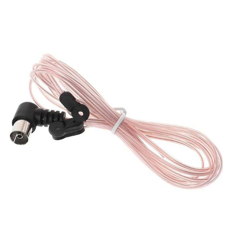 

Y45A-New Hifi Indoor FM Radio Aerial Antenna 75 Ohm Home Theater Receiver FM Antennas