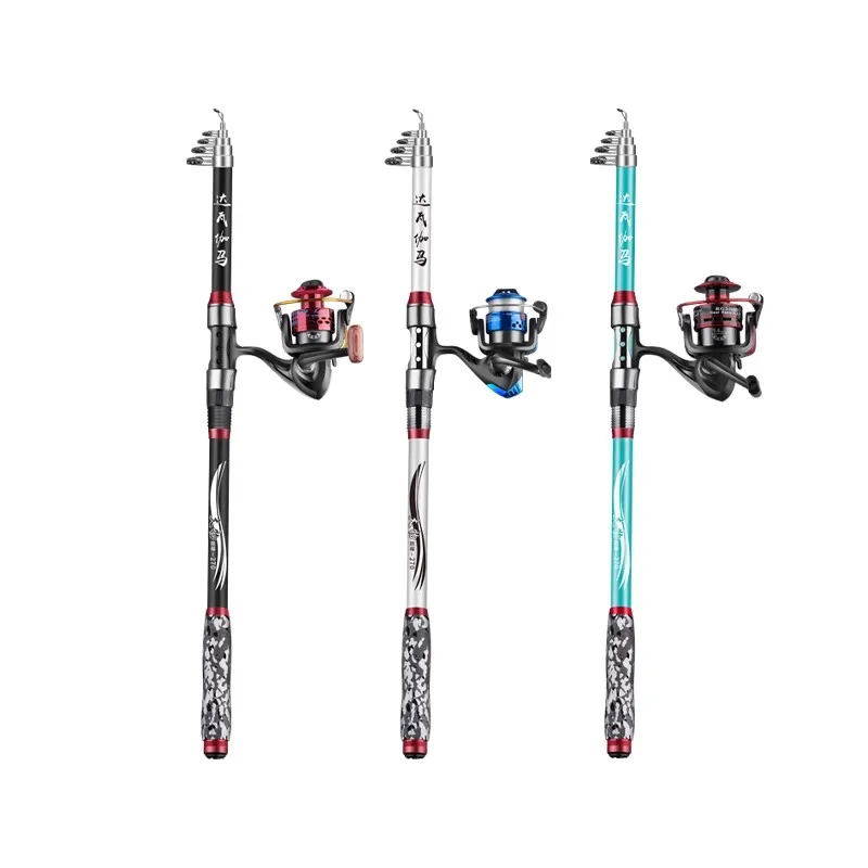 낚시용품 땡처리 fishing Tackle Kit Set Casting Spinning Fishing Rod UltraLight Carbon Fiber Pole Baitcasting Lightweight 69cm