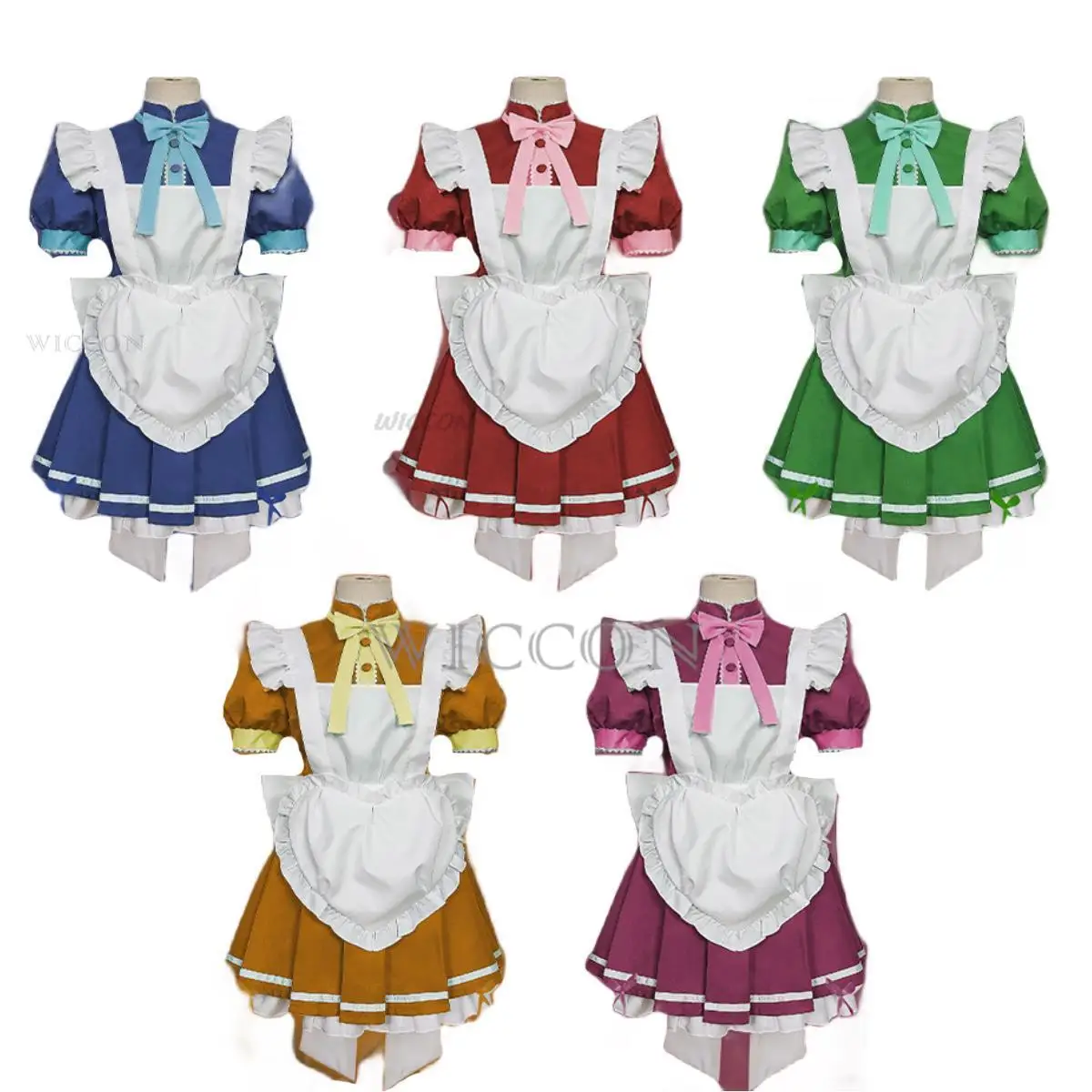 Anime Tokyo Mew Mew Aizawa Minto Momomiya Ichigo Midorikawa Retasu Fon Pudding Cosplay Costume Maid Dress Woman Kawaii Party Set