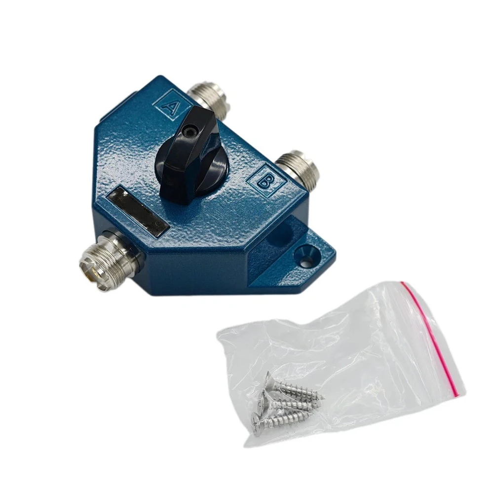 

Коаксиальный переключатель CA201, 2 положения, 1,8-600 МГц, ручной инструмент для антенны, разъем UHF, SO239, аксессуары для инструментов, инструмент