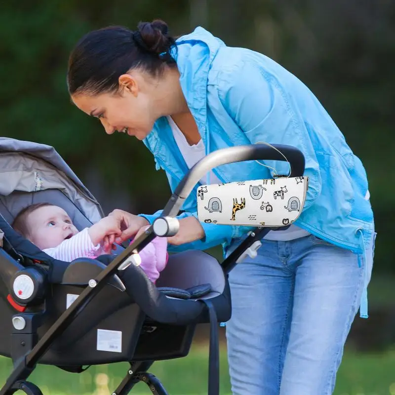 Sac de protection portable pour biSantos, fourre-tout, sacs d'isolation extérieure, refroidisseur de biSantos d'allaitement, sac plus chaud pour les centres de garde d'enfants en plein air