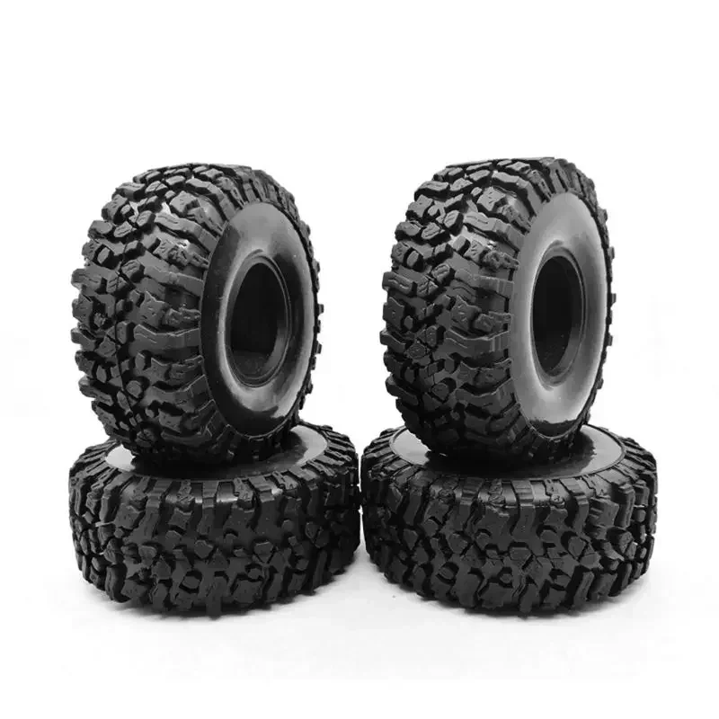 ยางรถออฟโรดขนาด 120 มม. 1.9 นิ้ว 4 ชิ้น สำหรับรถบังคับวิทยุ 1:10 RC Rock Crawler Axial SCX10 90047 D90 D110 TF2 สำหรับ TRX-4 W121