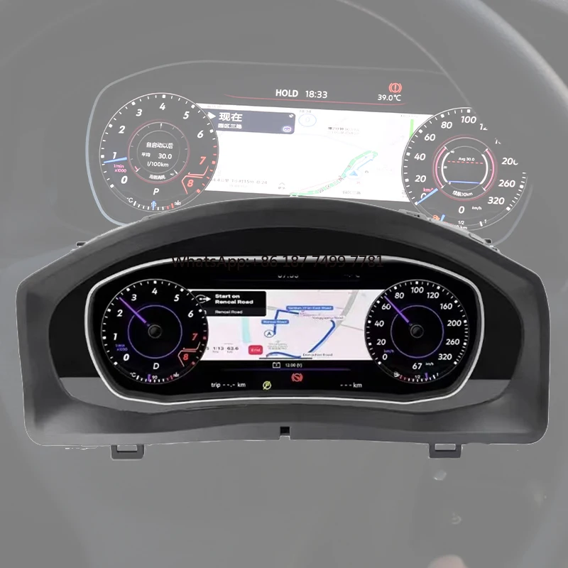 

Smrat Meter Latest Original Car Cockpit Panel Instrument Digital Cluster for . . 2009-2017 Car LCD Digital Dashboard