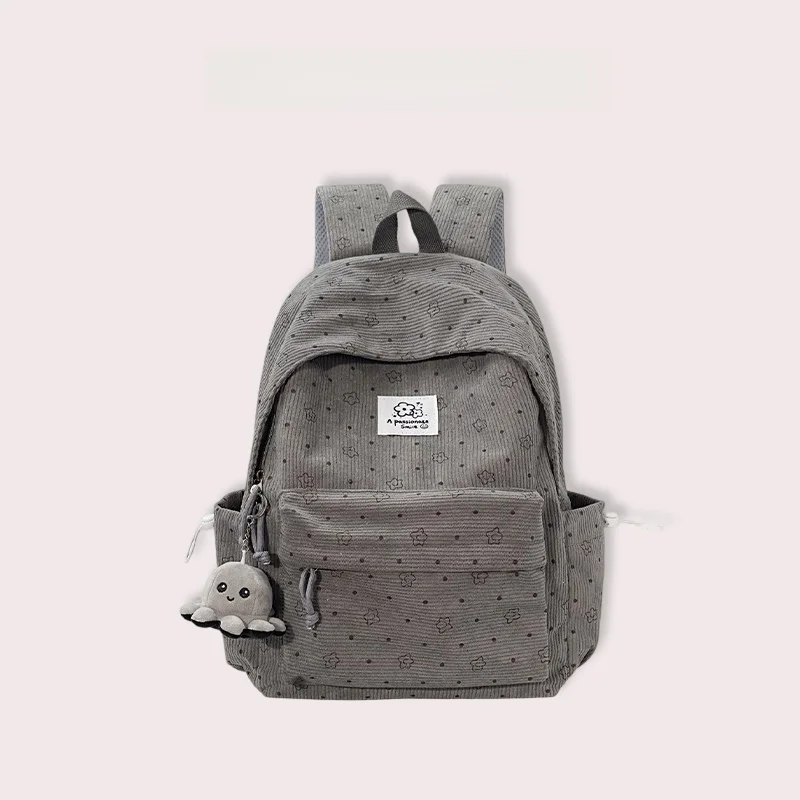 Mochila Clnoe Kenok estilo universitário, leve e de grande capacidade para homens e mulheres, adequada para estudantes do ens...
