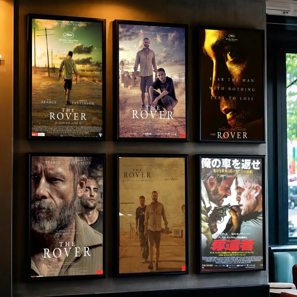 classic movie T-The Rover 2014-R Poster Minimalist Wall Sticker for Cafe Office Bar Home Decor and Gift