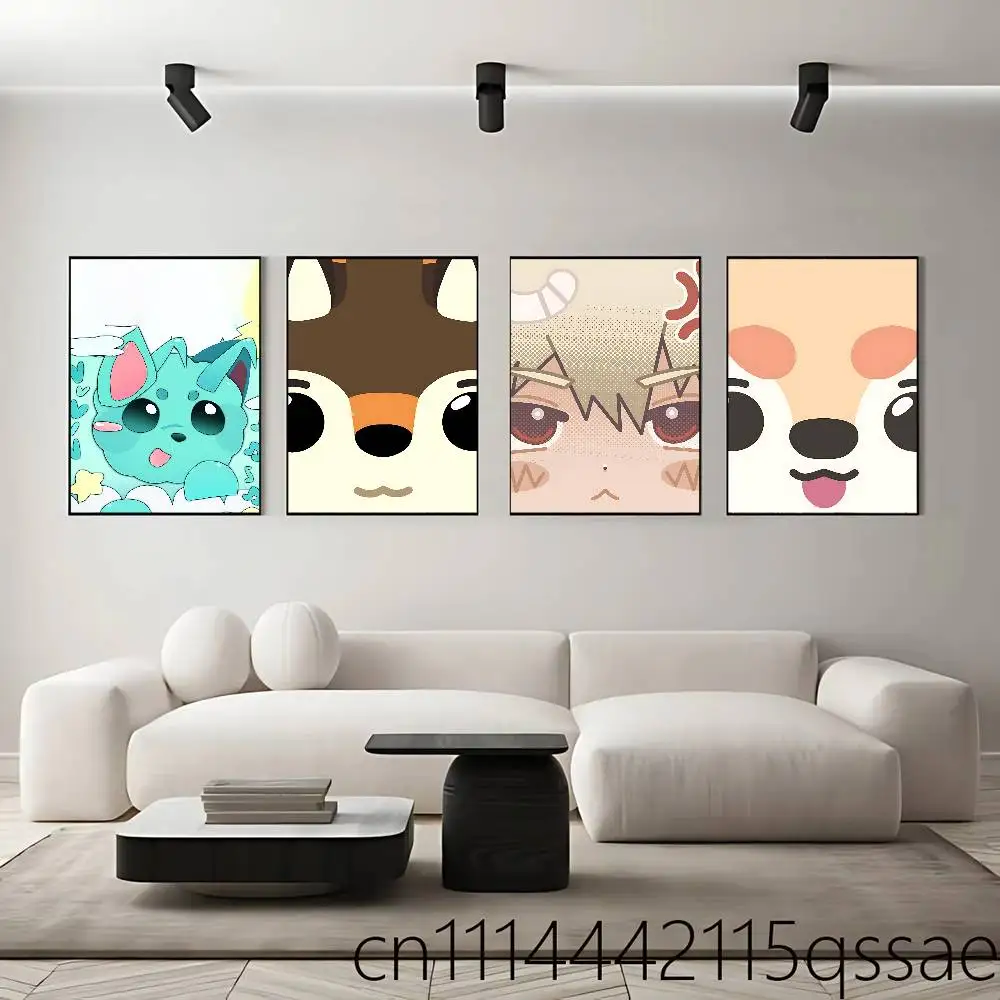 For Adopt Me Bat Dragon Poster Wall Art Posters, Texture Paintings, Ideal Gift for Room Decoration