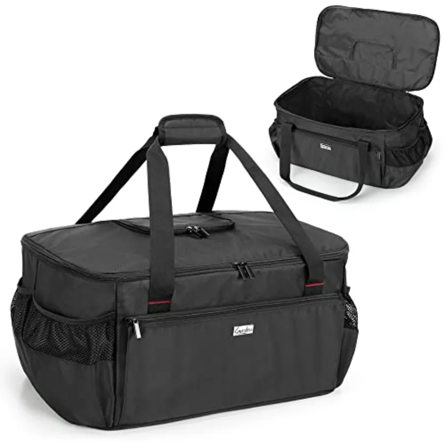 

Чехол для уличного гриля Samdew, совместимый с угольным грилем Weber 121020 Go-Anywhere, портативная сумка для хранения и переноски гриля.