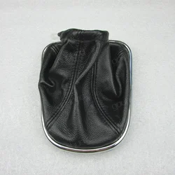 For Chevrolet Cruze 09-14 Car Manual Gear Shift Knob Lever Shifter Dust Cover Gear Gaiter Boot Case Real Leather