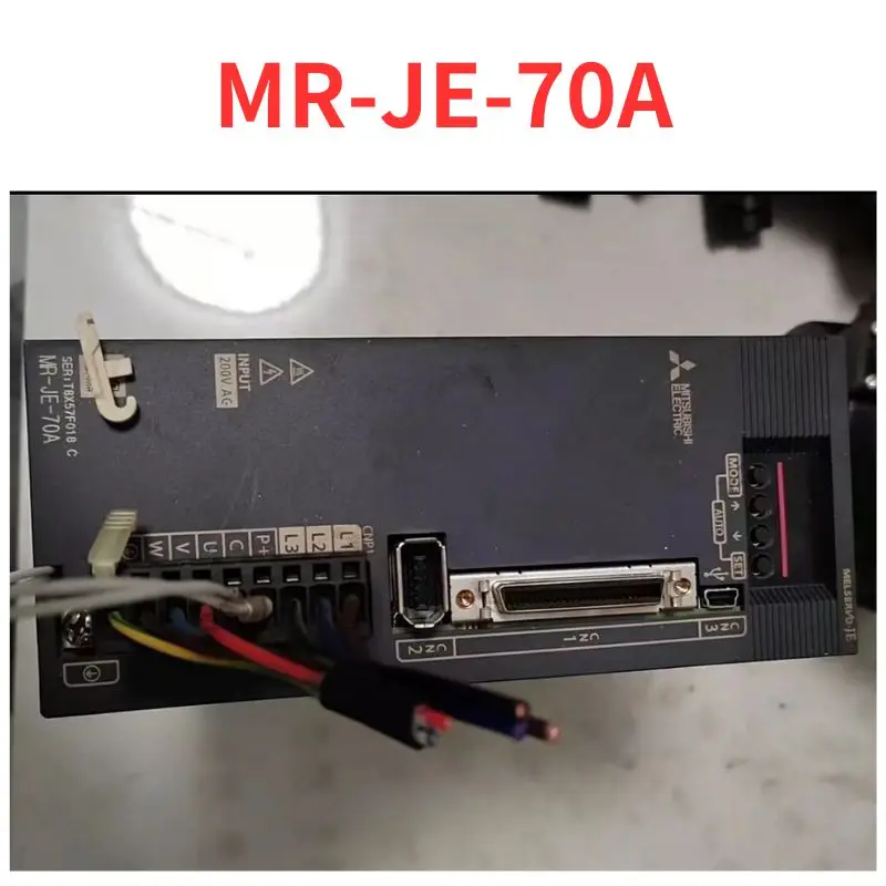 

second-hand Servo Driver MR-JE-70A, function well Tested well and shipped quickly