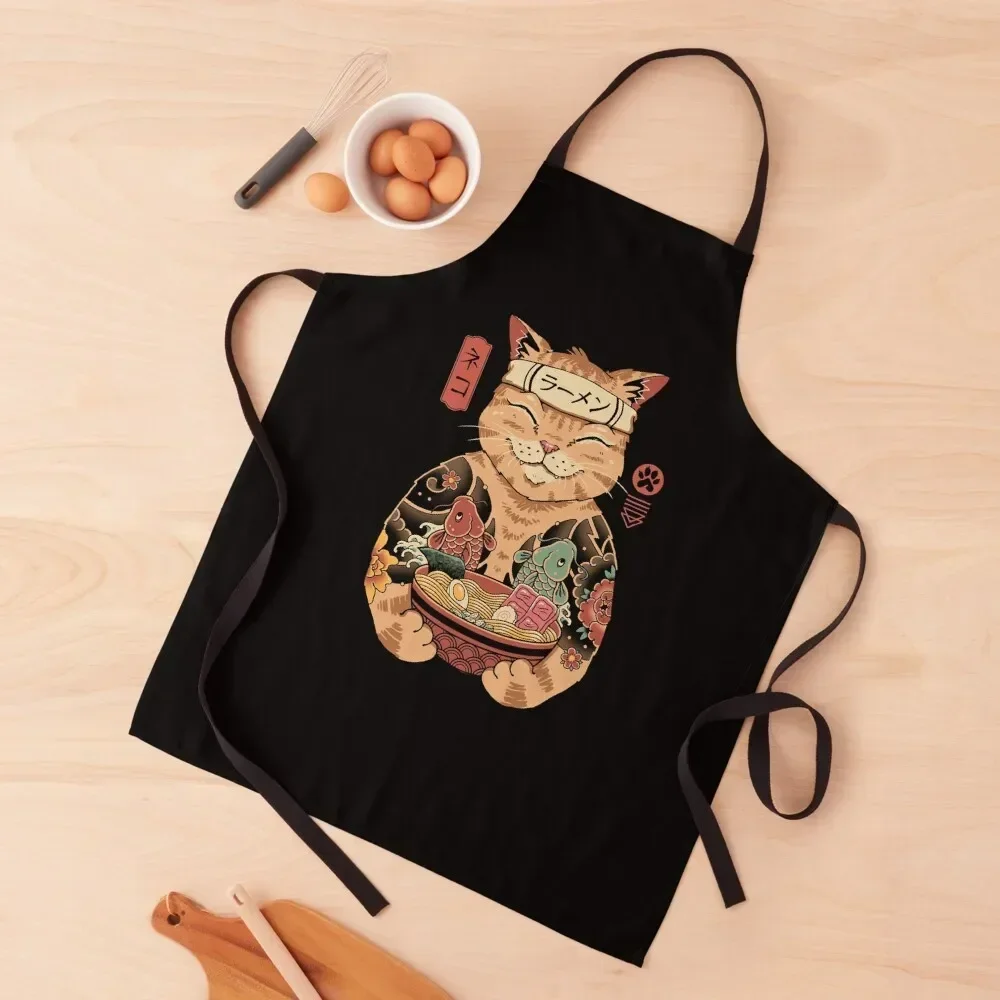 

Catana Ramen Apron Kitchen Things And For Home chef costume Household Items Kitchen Apron