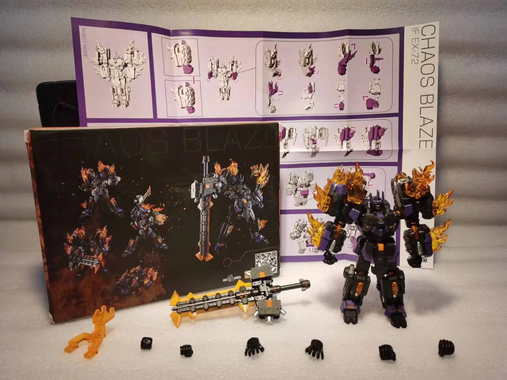 IN STOCK】 Transformation Iron Factory IF EX-72 EX72 The Fallen 