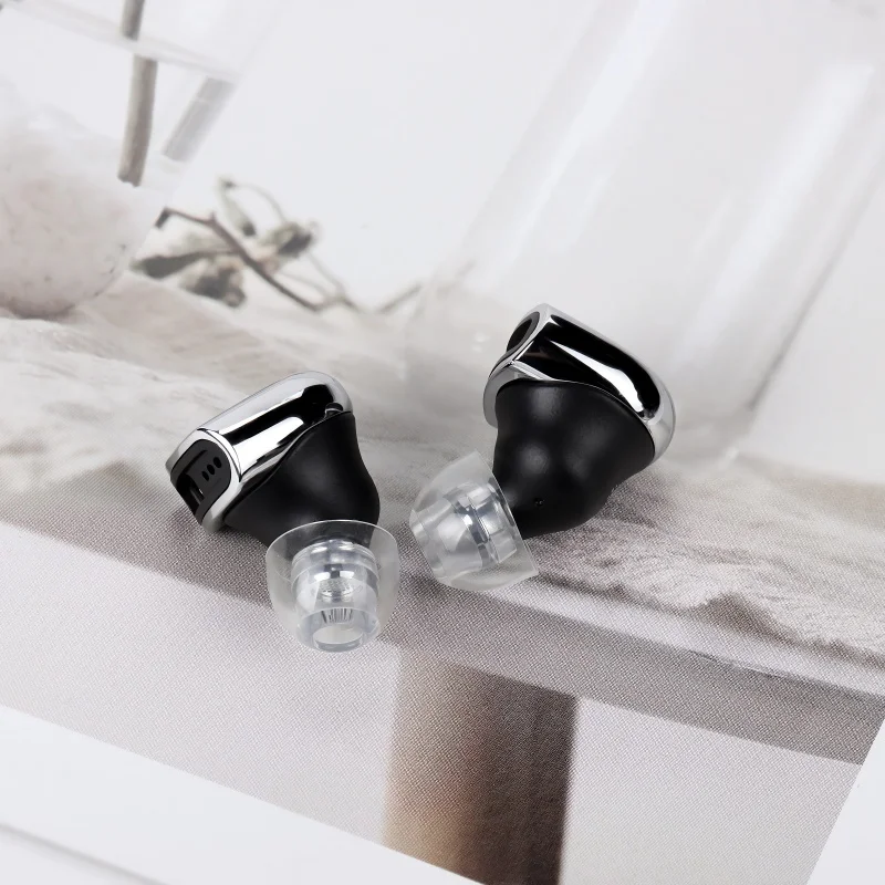 TWISTURA Stars 이어팁 크리스탈 클리어 액체 실리콘 이어팁 SML-3쌍