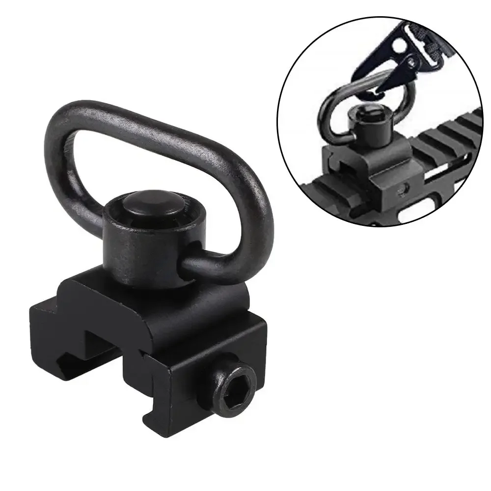 QD-Picatinny Rail Mount Base for Sling Shotgun Quick Grips ACH Rail Mount Mlok Rail Odor Accessories Gunsmithing Parts