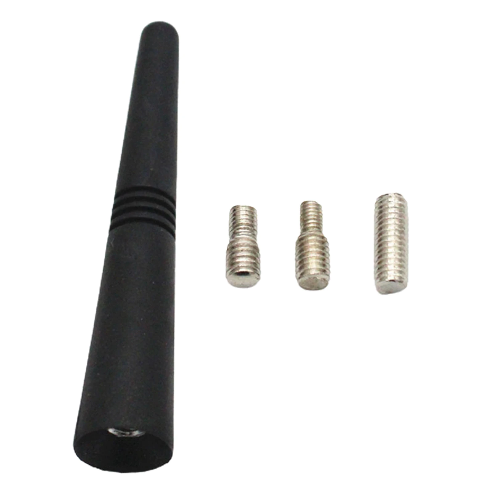 prasku Universal Car Wash Proof Short Rubber Antenna Mast Truck