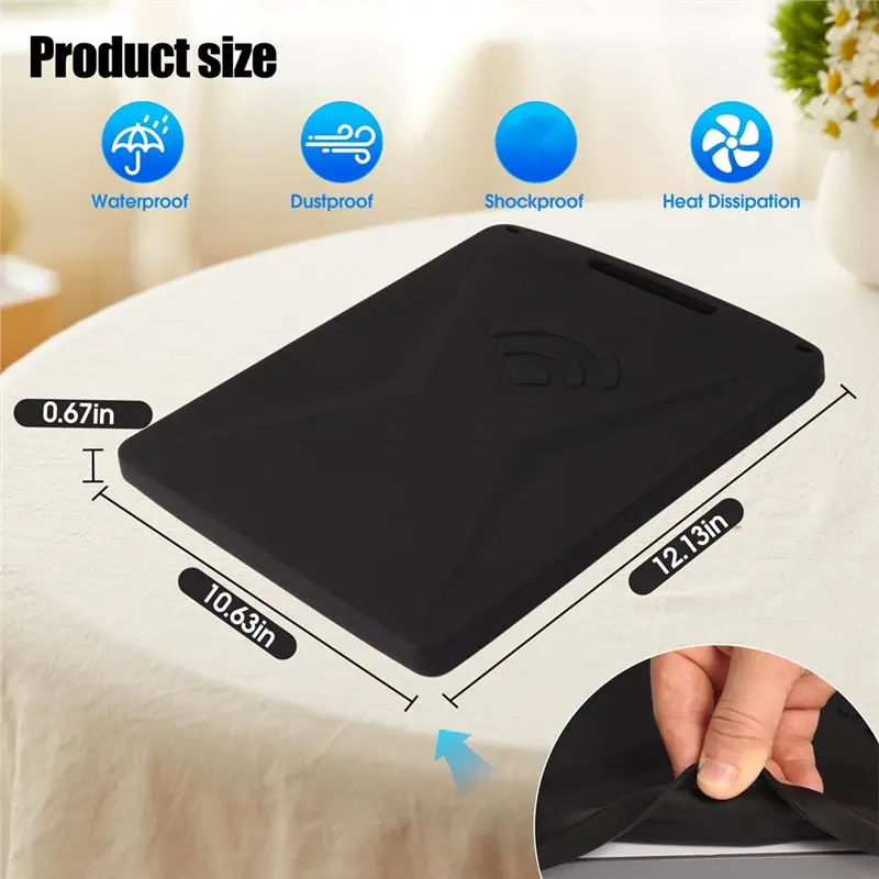 ABJF-For Starlink Mini Accessories غطاء حماية لحماية هوائي السيليكون الصغير Starlink