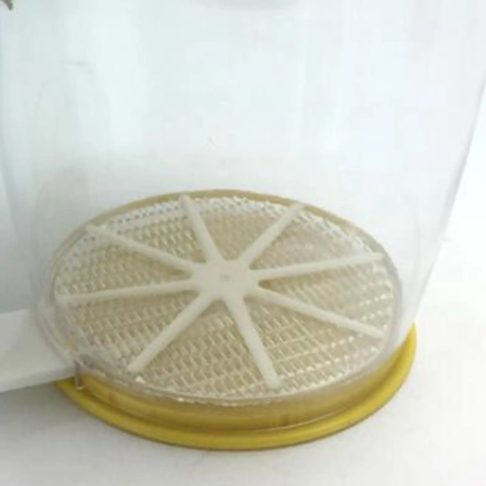 Hand Pressing Flour Sifter Baking Sieve Cup for Powdered Screen Colander