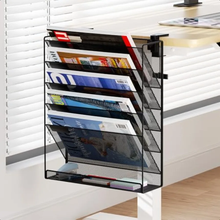 

file organizer TO BE FIXED WITHOUT DRILLING A4 document holder and office plies storage wall magazine holder desk storage banne