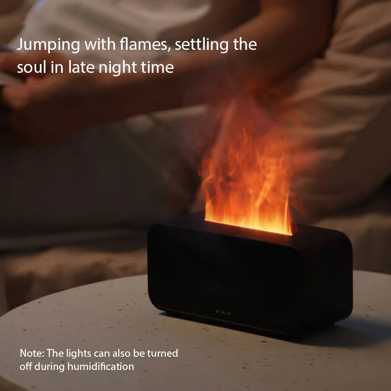 الهواء المرطب الملونة لهب ضوء زيت طبيعي ناشر رائحة USB سطح المكتب المرطب المنزل مكتب العطر ضباب موزع