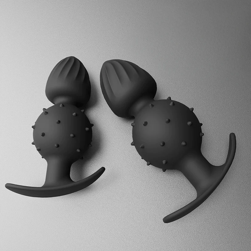 Big Silicone Anal Beads Butt Plug Built in ball Prostate Massage Masturbation Sex Toys for Women Men Gay Couples Adult Games - view 2