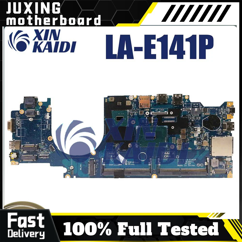 

LA-E141P для материнской платы ноутбука DELL LA-E141P Latitude 5480 E5480 07W358 01R39G 02WXD6, материнская плата для ноутбука