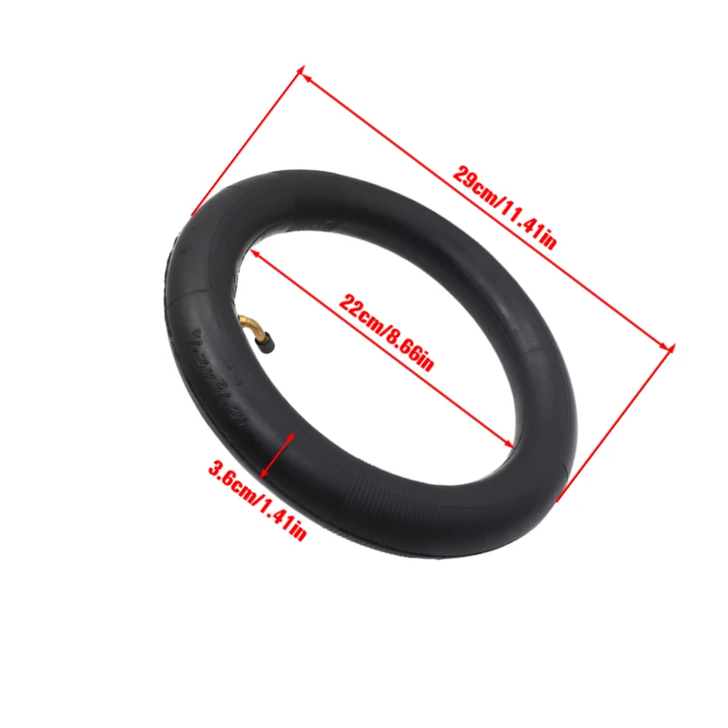 Inner Tube for 12 Inch E-Bike Tire, Specific 12 1/2 X 2 1/4 Camera Tube Model, Replacement Component