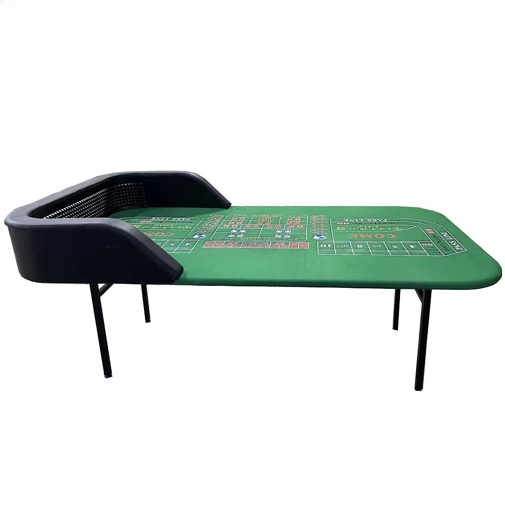 

Игра Зеленый стол для тренировок в кости казино Портативный складной стол для игральных костей
