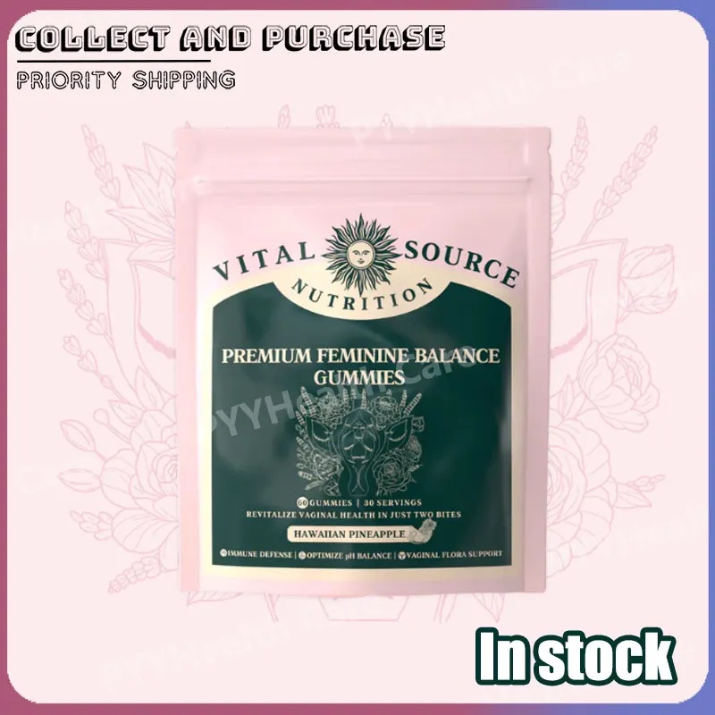 

Women's Probiotic Gummies with Vitamin C for Digestive and Immune Health Feminine Balance Gummies Daily Nutrition Support