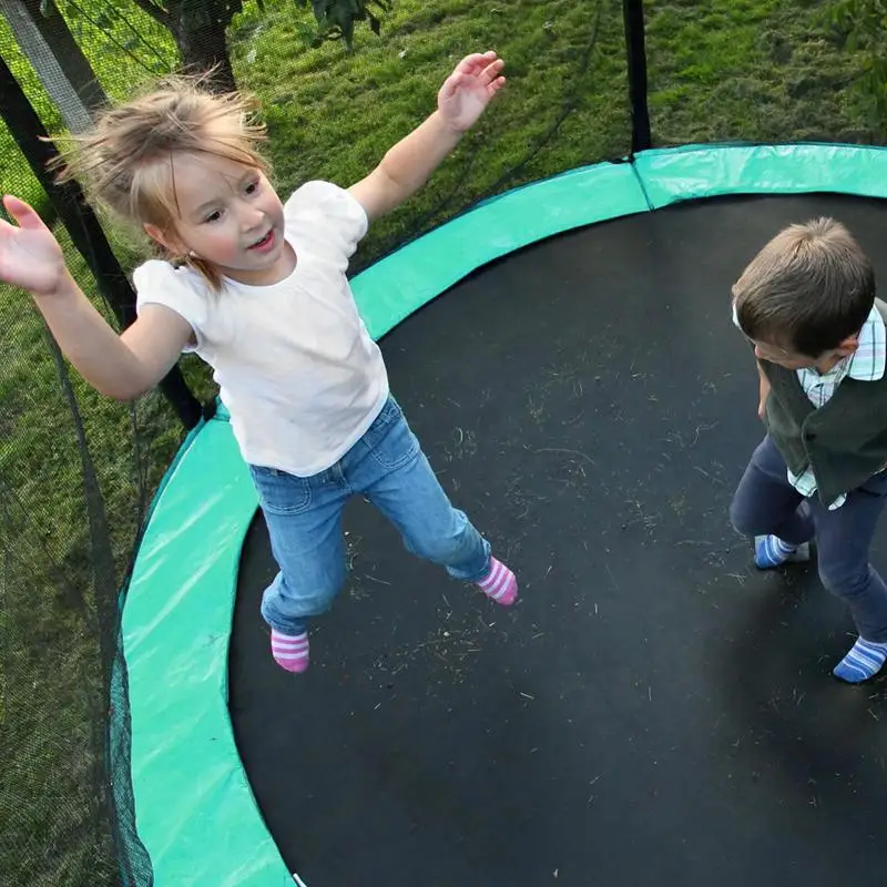 Trampoline Safety Pad 6ft Tear Resistant Trampoline Protection Pad Shock Absorption Trampoline Parts For Jumping Training