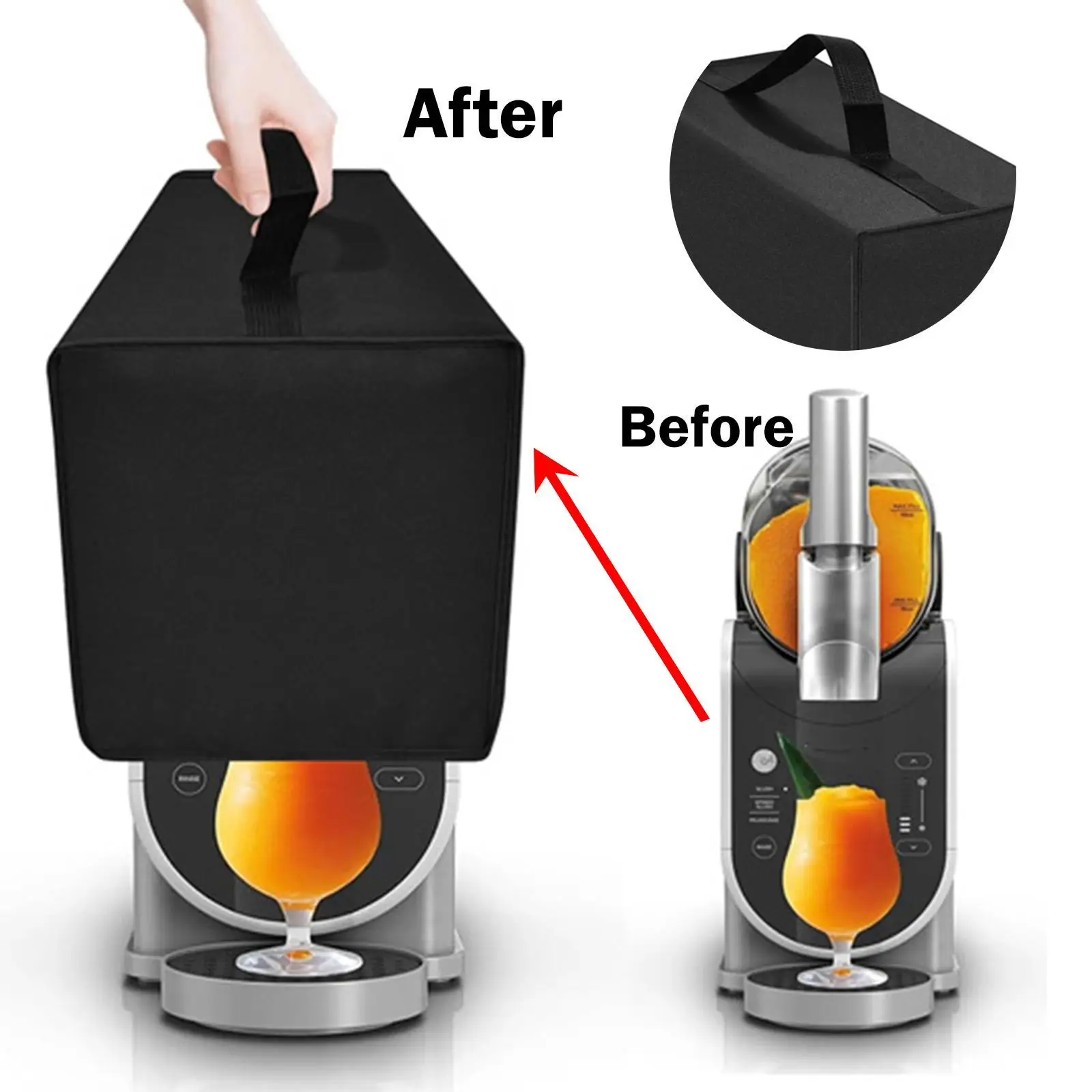 Slushie Machine Cover Lightweight Portable Case Home Protection Smoothie Machine Cover Frozen Drink Maker Cover Dustproof