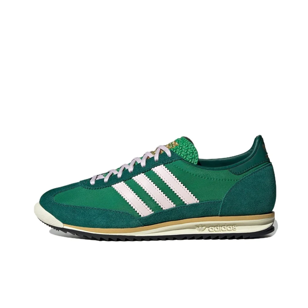 

Adidas Original Original SL 72 OG Легкие кроссовки с низким верхом Классические мужские и женские повседневные кроссовки зеленые