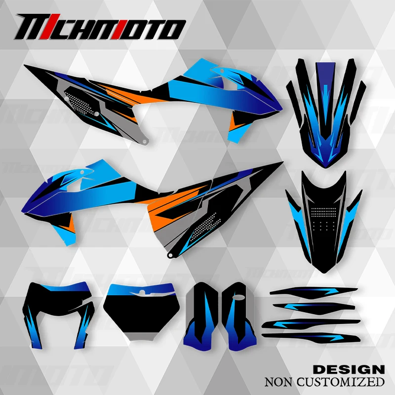 

MCHMFG For KTM EXC 2020 2021 2022 2023 SXF 2019 2020 2021 2022 New Style Graphics Decals Stickers Kits