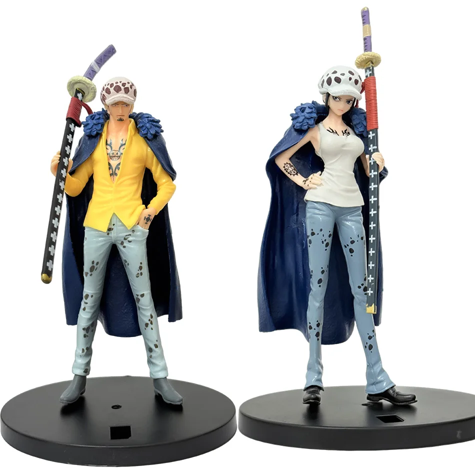 

Oned Pieced Anime Trafalgar Law Figure Collectible PVC Model Doll with Base - Desk Decoration Toy for Holiday Gifts In Stock Hot