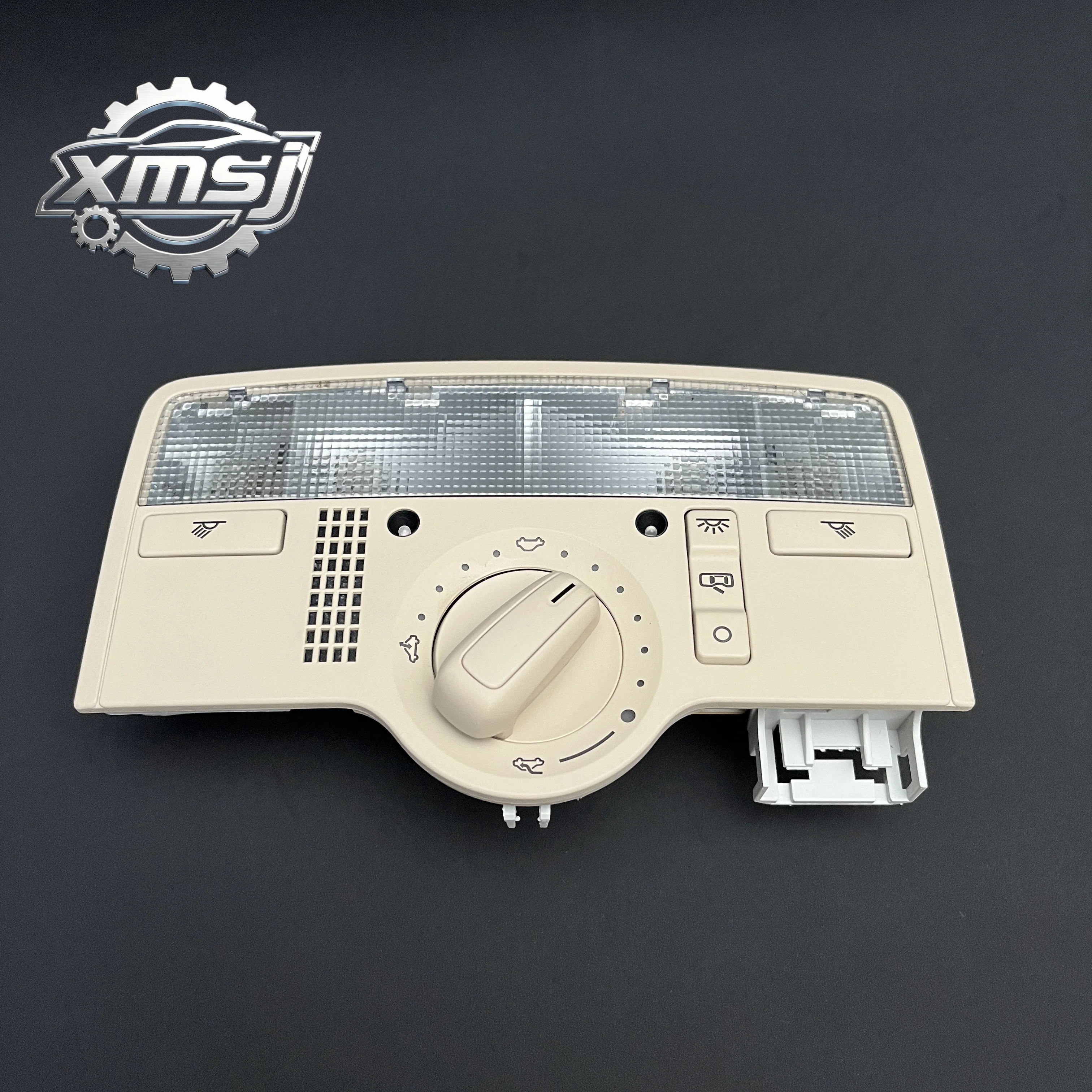 

Lámpara lectura cúpula Beige con interruptor techo solar, perilla tragaluz para VW Passat B5 3BD 947 105 B 3BD 947 1