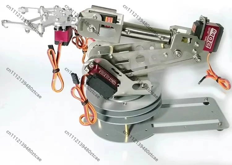 6-DOF Large Pan&Tilt Robotic Arm, Full Digital Servo, Supports Arduino MCU, for Teaching & Graduation Projects