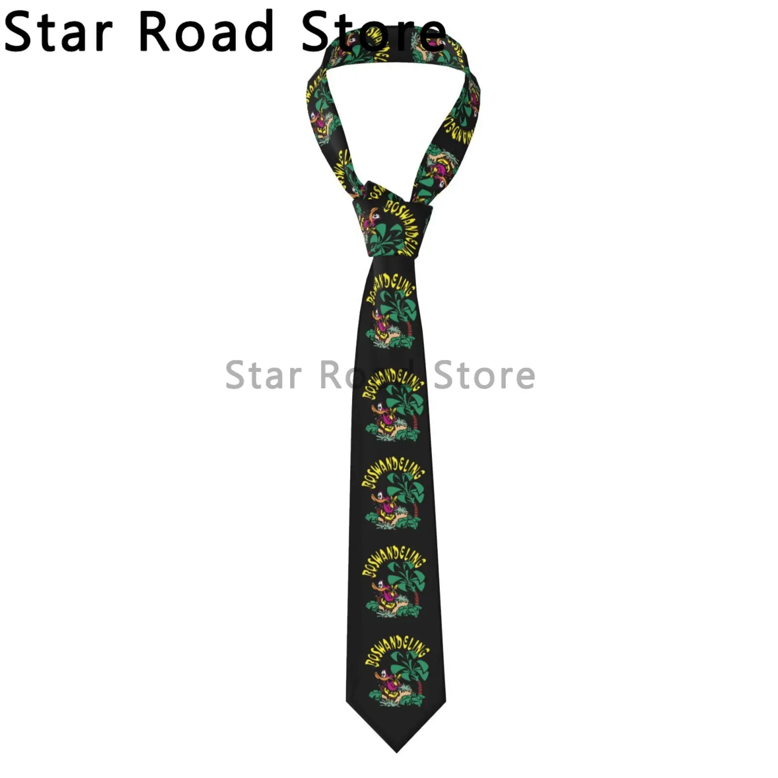 

Flugel Beer Logo Neck Tie Mens Personalized Silk Electronic Dance Necktie for Wedding Gravatas