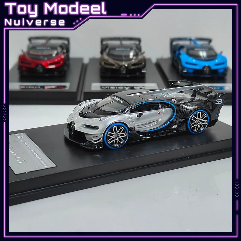 mj-1-64-スケールダイキャスト合金車モデル-ブガッティ-ビジョン-gt-精巧で高度にディテール化されたコレクタブルシミュレーションレプリカ-完璧なギフト