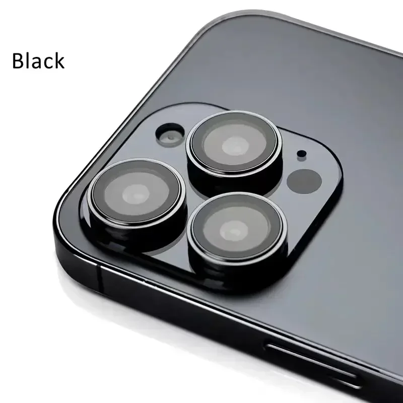 3d Gehard Glas Metalen Camera Lensbeschermer Voor Iphone 15 14 Plus 15 Pro Max 15pro Beschermfolie