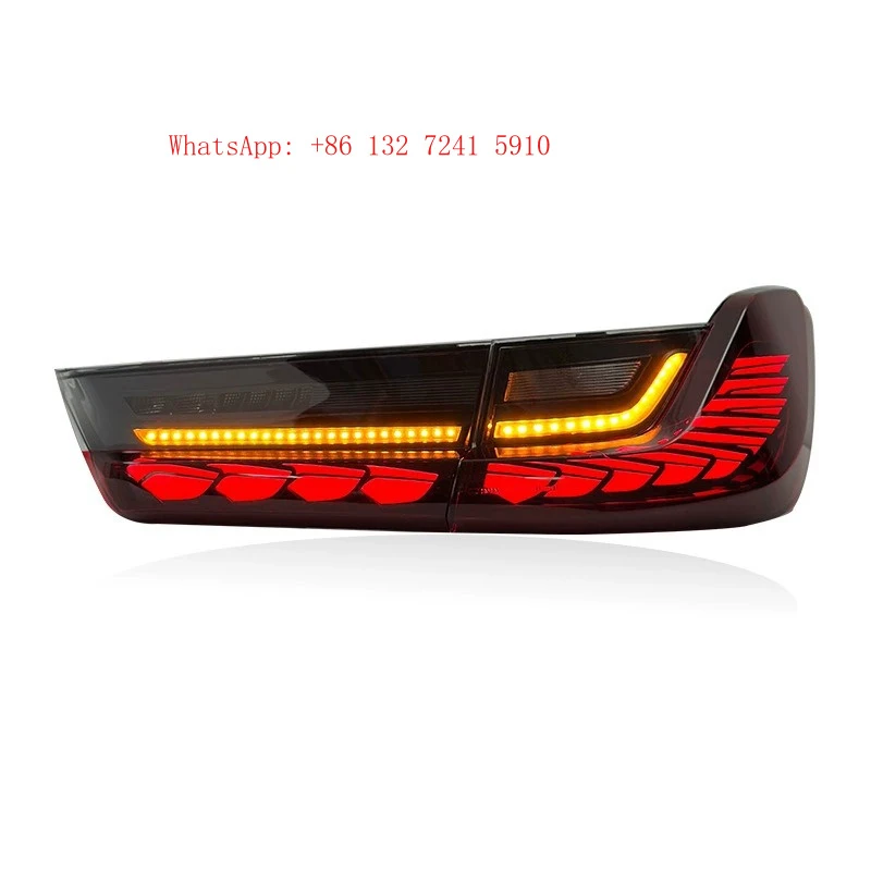 Suitable for 2019-2023 3 Series G21 G81 taillight assembly modification light mesh taillight daytime turn signal Hongsheng