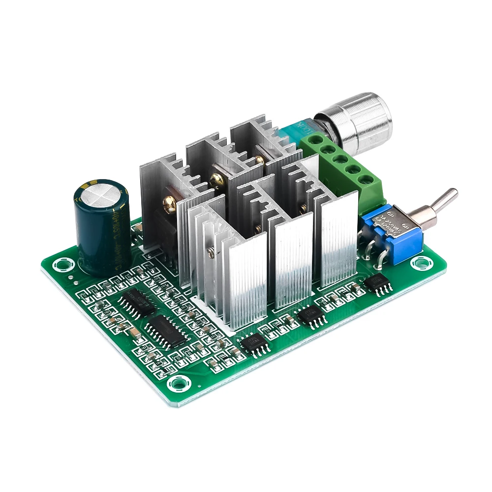 5A BLDC Three-Phase Sensorless Brushless Motor Speed Controller Fan Drive DC 5-36V 12V 24V Power Supply Accessories