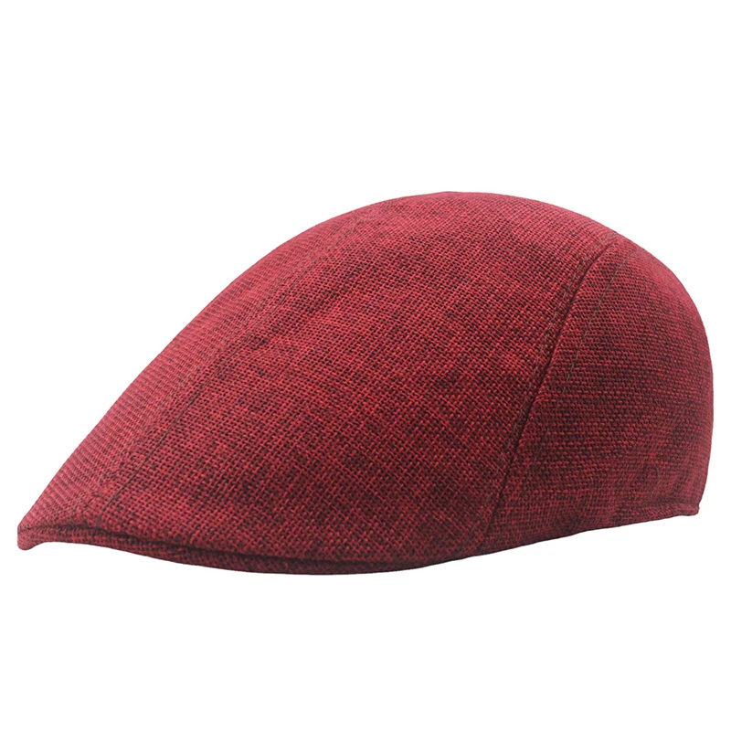 New Dad Hat Men Berets Spring Autumn Winter British Style Newsboy Beret Hat Retro England Hats Male Hats Peaked Painter Caps