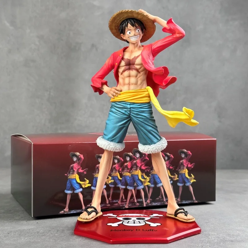 

22,5 см Модель Обезьяна Д Луффи Цельная Фигурка Аниме GK Статуя Манга Цельная Фигурка Коллекционная Кукла Подарок для Детей