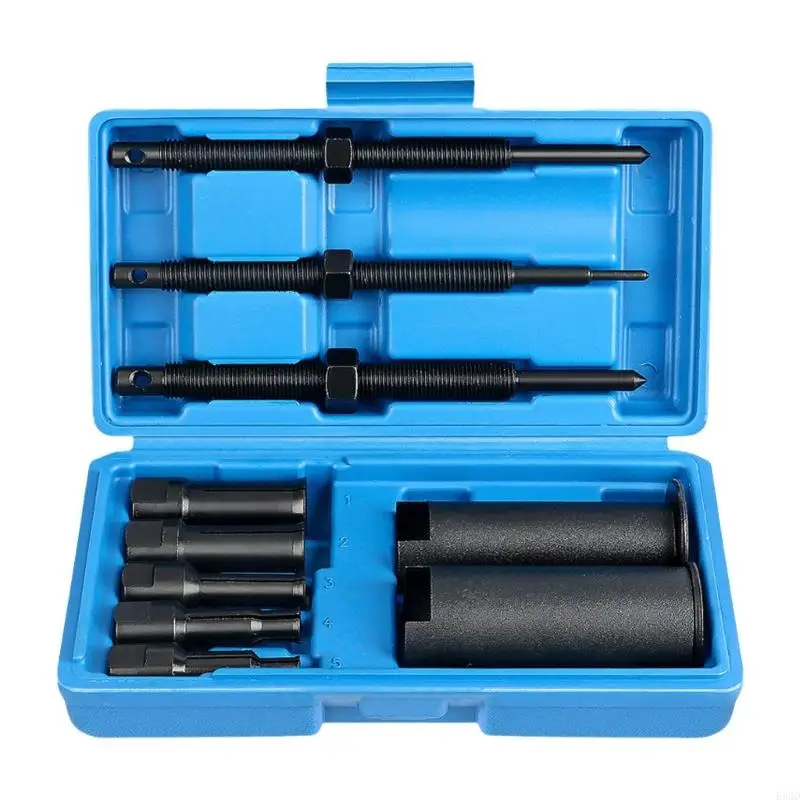

R53D Efficient 12pcs Motorcycle Inner Bearing Puller Extractor Set for Quick and Easy Wheel and Generator Bearing Extraction